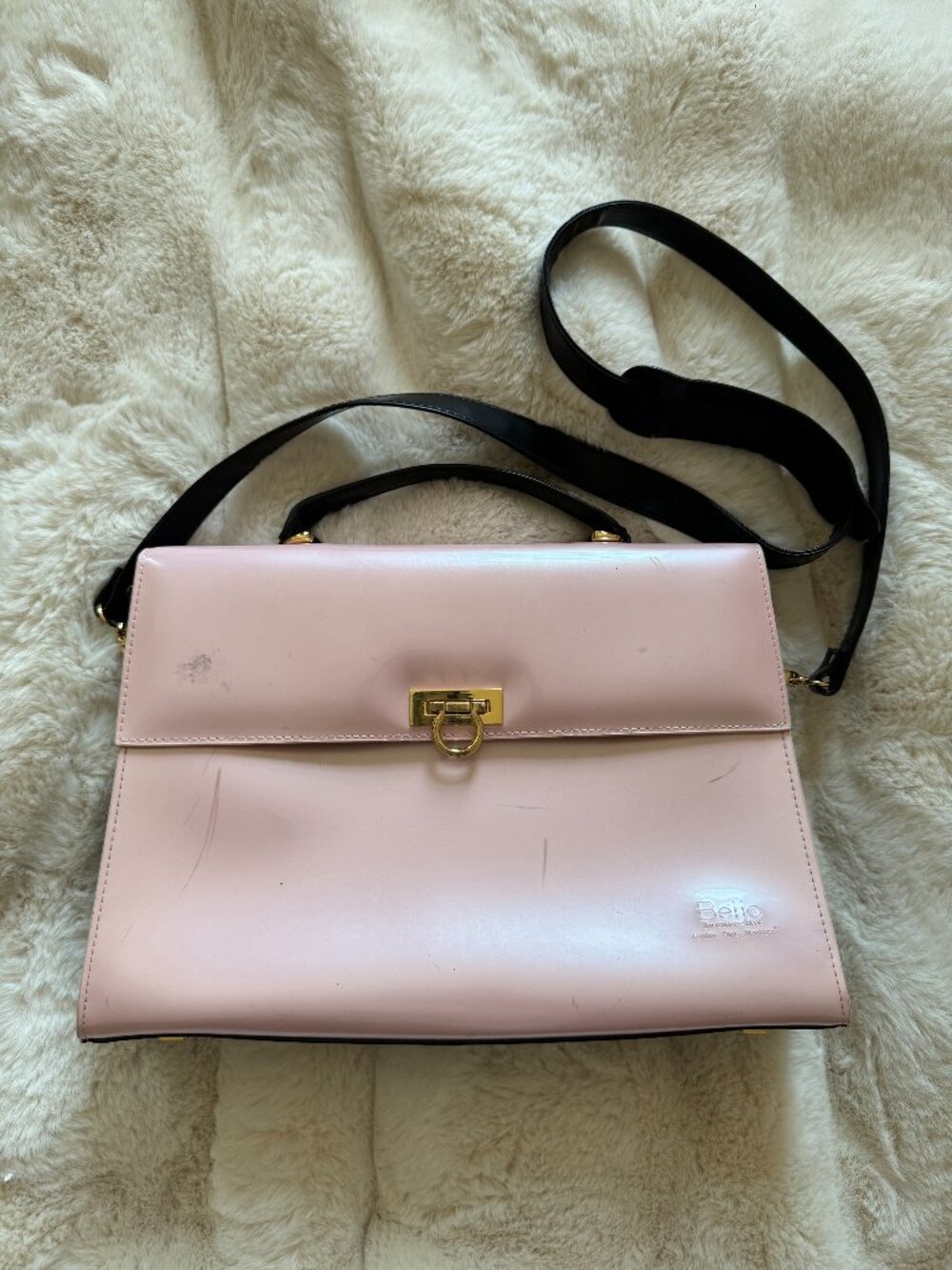 Vintage Y2K Beijo Pink Bag